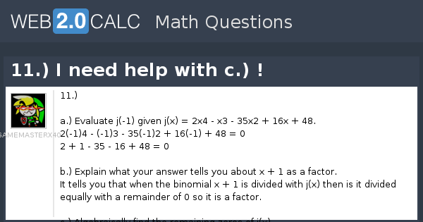 View Question 11 I Need Help With C