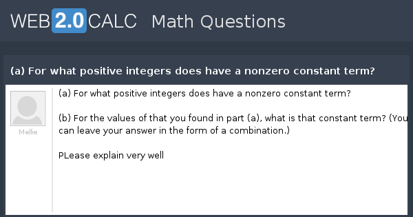 view-question-a-for-what-positive-integers-does-have-a-nonzero