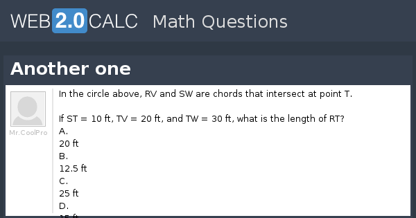 View question - Another one