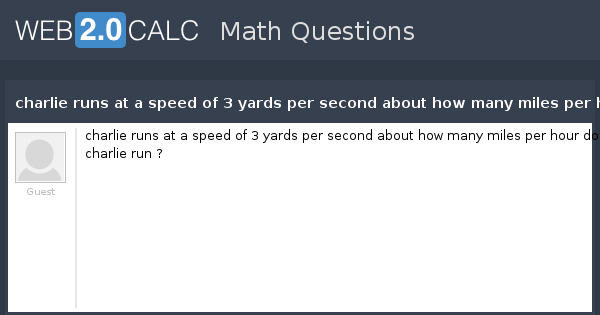 yds persecond to mph