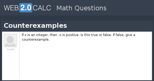 view-question-counterexamples