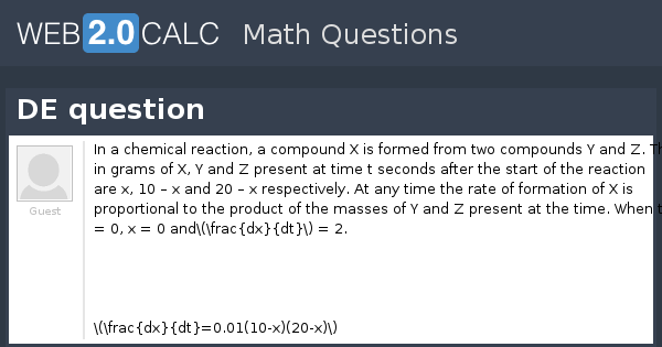 View Question De Question