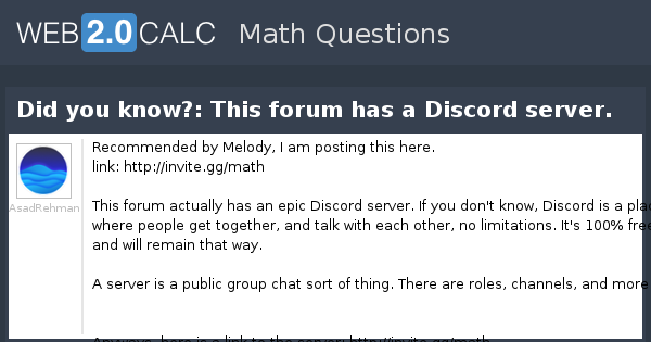 Discord Group - Forums 
