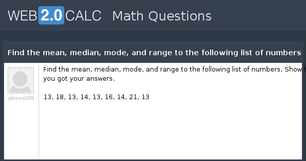 how to find median on numbers for mac