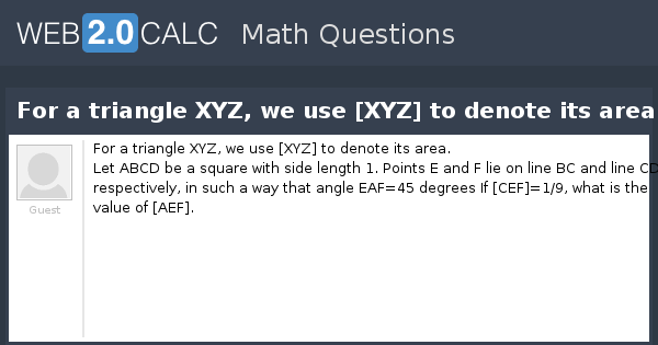 view-question-for-a-triangle-xyz-we-use-xyz-to-denote-its-area