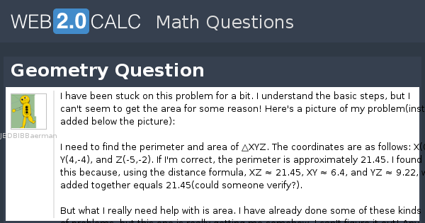 View question - Geometry Question