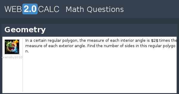 View question - Geometry