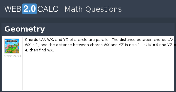 View question - Geometry