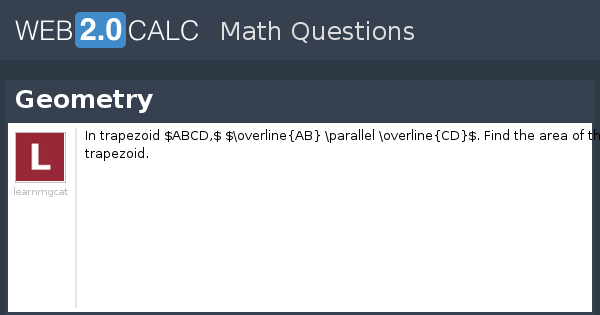 View question - Geometry