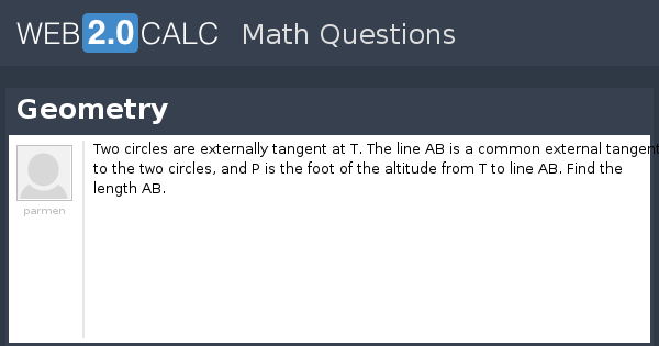 View question - Geometry