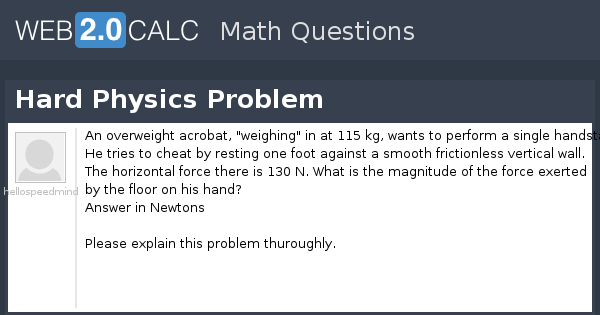 view-question-hard-physics-problem