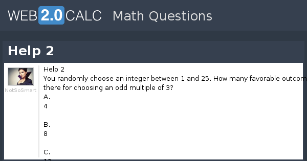 View question - Help 2