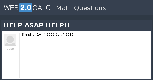 Help Asap View question - HELP ASAP HELP!!