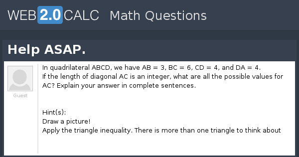 View question - Help ASAP.