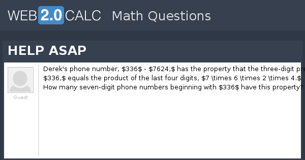 Help Asap View question - HELP ASAP