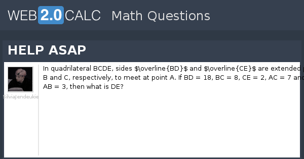 View question - HELP ASAP