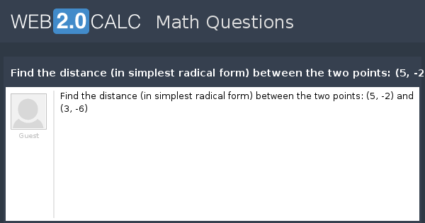 view-question-find-the-distance-in-simplest-radical-form-between