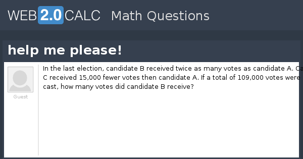 View question - help me please!