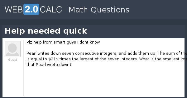 View question - Help needed quick