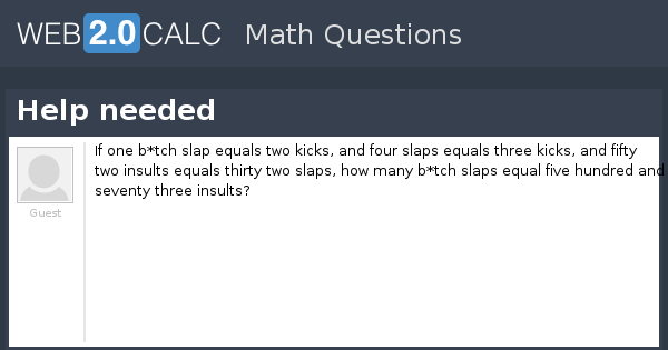 View question - Help needed