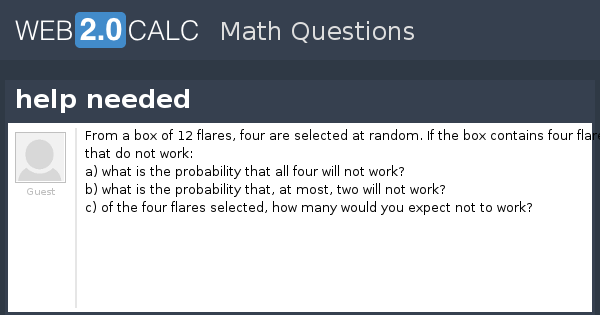 View question - help needed