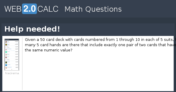 View question - Help needed!