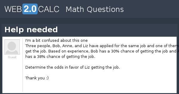 View question - Help needed