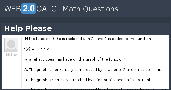 View question - Help Please