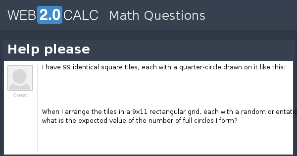 View question - Help please