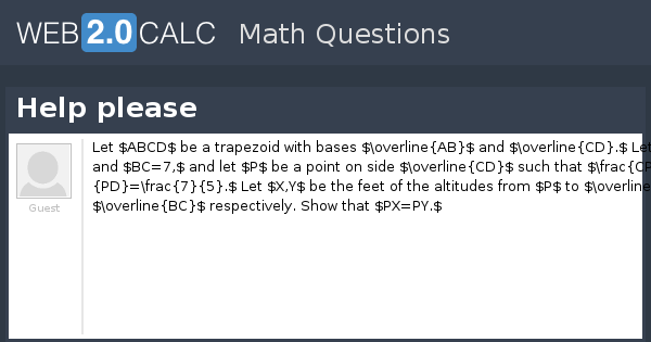 View question - Help please