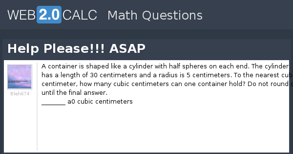 View question - Help Please!!! ASAP