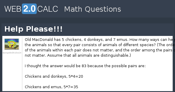 View question - Help Please!!!