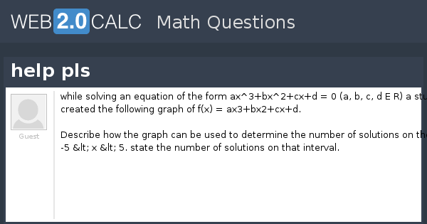 View question - help pls