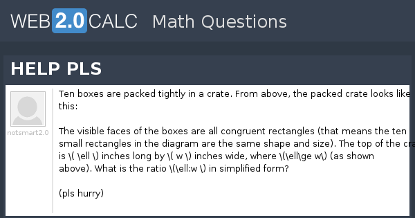 View question - HELP PLS