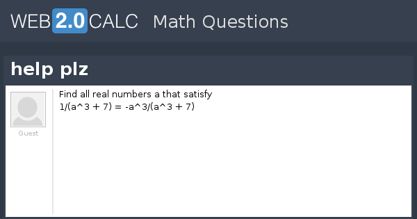 View question - help plz