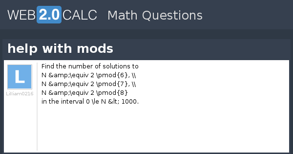 Mod App Questions View question - help with mods
