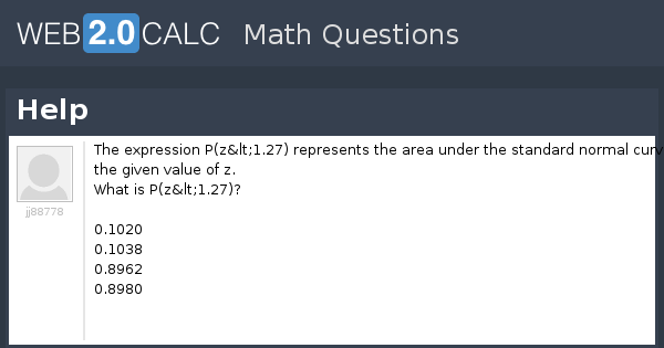 View question - Help