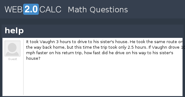 View question - help