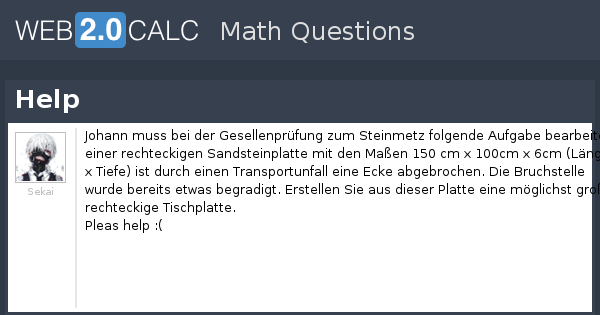 View question - Help