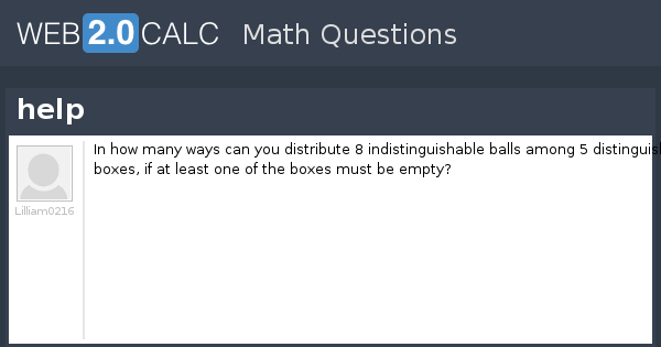 View question - help