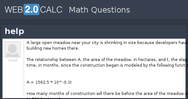 View question - help