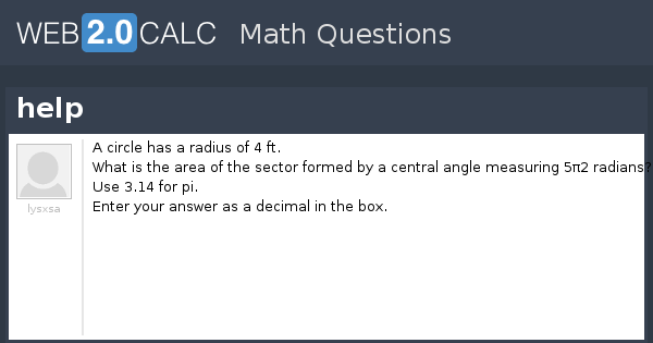 View question - help
