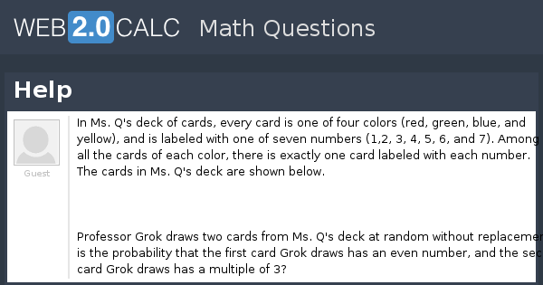 View question - Help