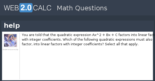 View question - help