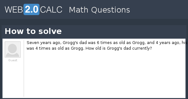 view-question-how-to-solve