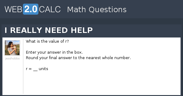 View question - I REALLY NEED HELP