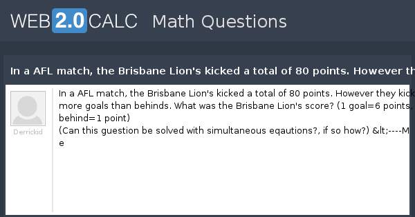 Brisbane Lions on X: A big score means a Big Mac on us 