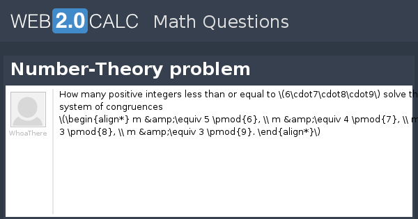 Many Names Problem View question - Number-Theory problem