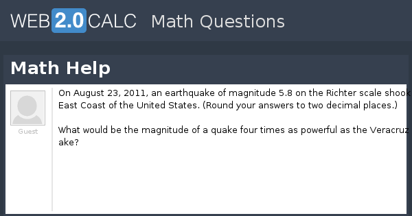 View question - Math Help