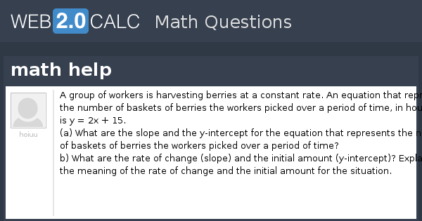 View question - math help